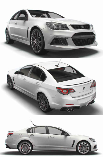 2015款HSV Senator Signature Gen F汽车3D模型（OBJ,FBX,MAX）