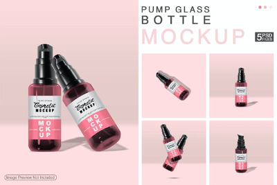 玻璃泵瓶-样机 (JPG,PSD)