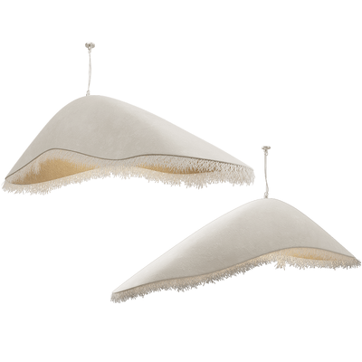 意大利Karman Moby Dick白鲸玻璃纤维吊灯3D模型（OBJ,FBX,MAX）