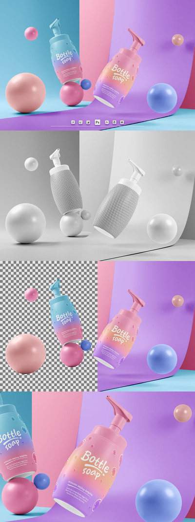 瓶肥皂样机 (PSD,JPG)