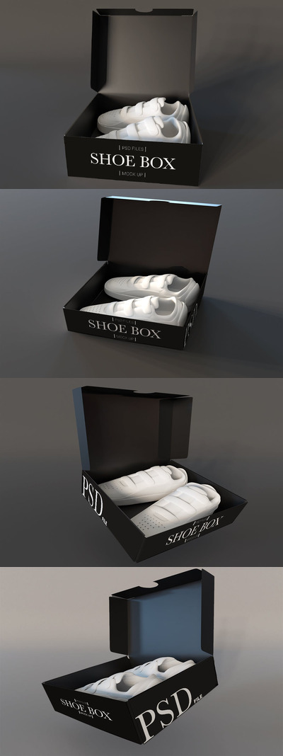鞋盒样机 (PSD)