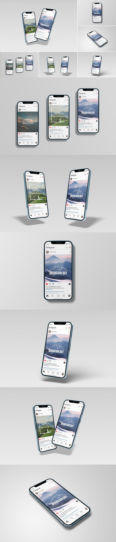 iPhone 13 Pro 样机 (PSD,PDF)