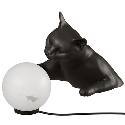 Karman Maoo小猫壁灯3D模型（OBJ,FBX,MAX）