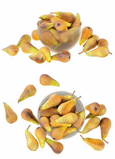 玻璃碗中的梨3D模型（OBJ,FBX,MAX）