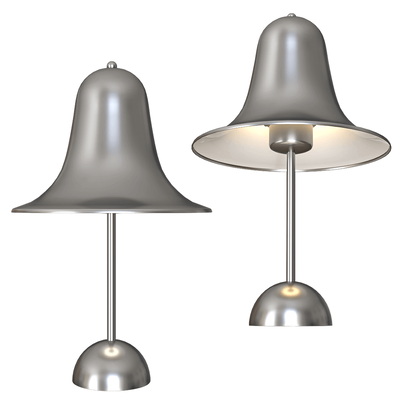 Verpan Pantop钟型金属台灯3D模型（OBJ,FBX,MAX）