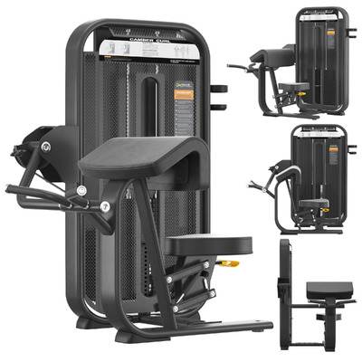 DHZ Fitness E-7030 Camber Cur室内商用健身设备 健身器材3D模型（OBJ,FBX,MAX）