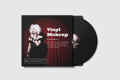 黑胶唱片样机 (PSD,JPG)