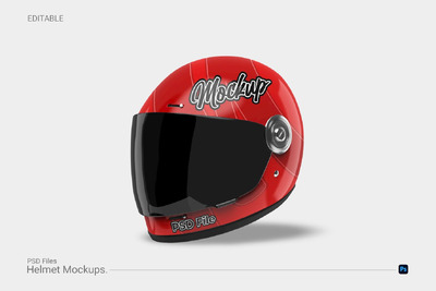 头盔样机 (PSD,JPG)