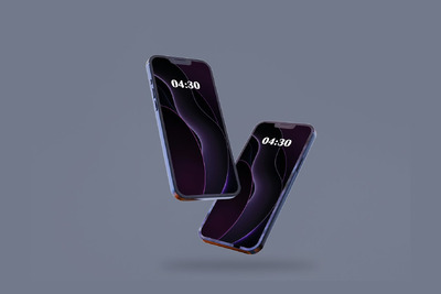 手机样机 (JPG,PDF,PSD)