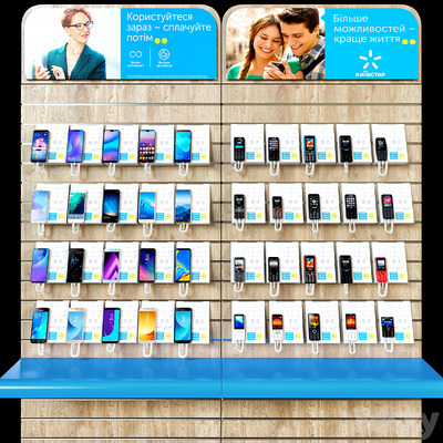 手机店3D模型（OBJ,MAX）