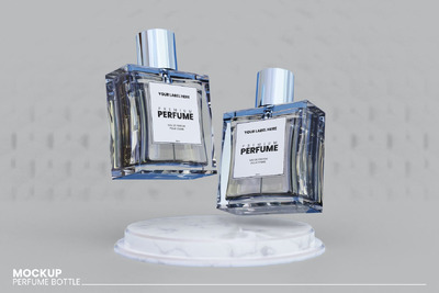 香水样机 (JPG,PDF,PSD)