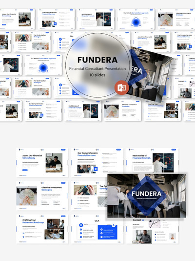财务顾问 PPT模版 (PPT,PPTX)