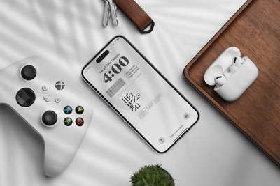 iPhone 15 样机 (PSD)