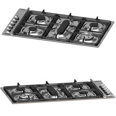 Smeg CIR93AXS3燃气灶3D模型（OBJ,FBX,MAX）