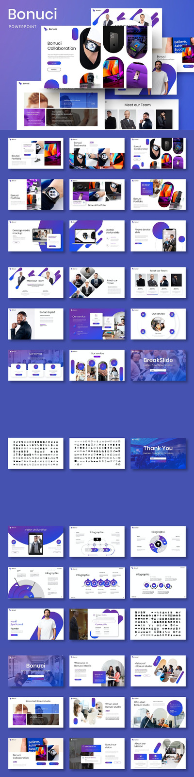 商业项目 PPT模版 (PPTX)