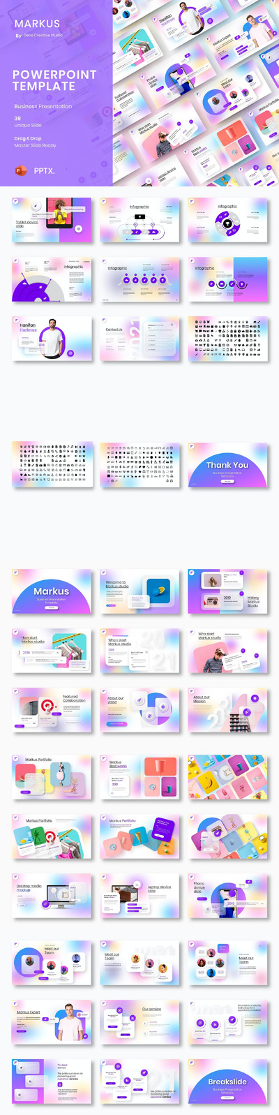 商业项目 PPT模版 (PPTX)