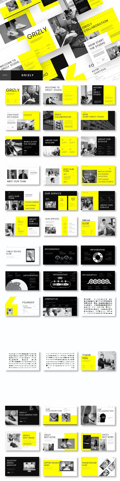 商业项目 PPT模版 (PPTX)