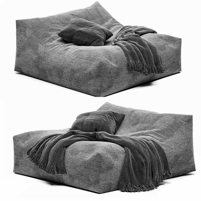 无框单人沙发3D模型（OBJ,MAX）