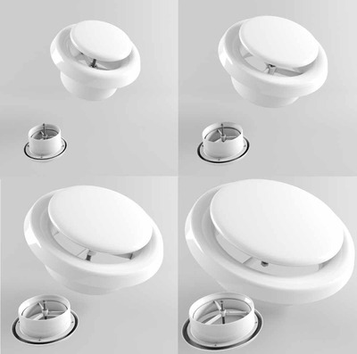 通风塑料散流器3D模型（FBX,MAX）