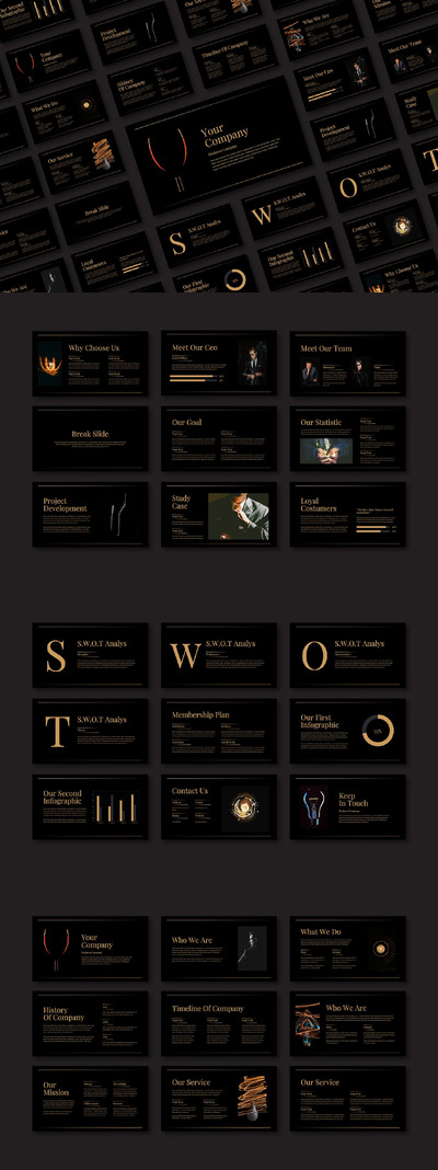 商业演示 PPT模版 (PPTX)