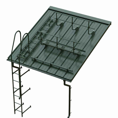 带Borge安全设备的瓦楞板屋顶3D模型（OBJ,MAX）