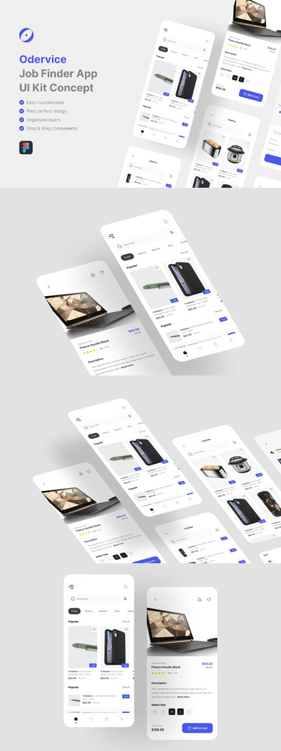 设备商店应用App UI Kit (FIG)