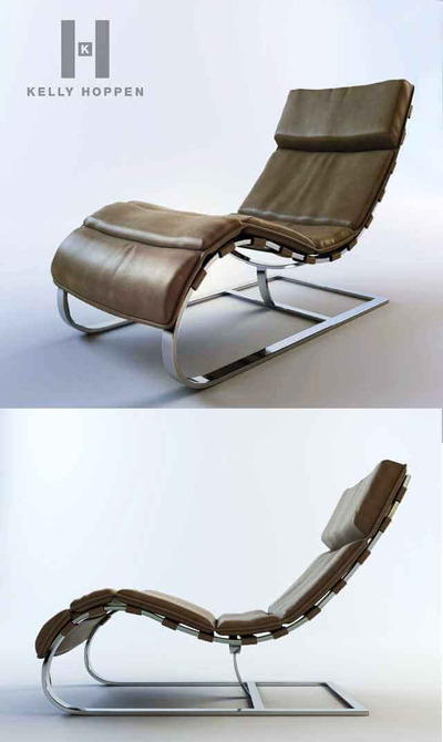 Kelly Hoppen休闲躺椅3D模型（FBX,MAX）