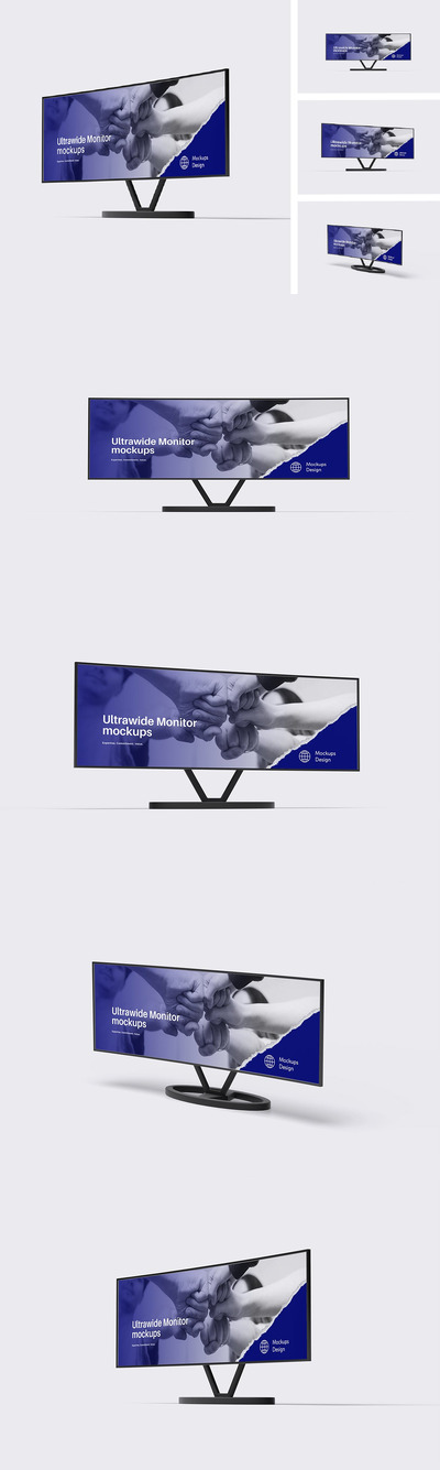 超宽显示器样机 (PSD,PDF)