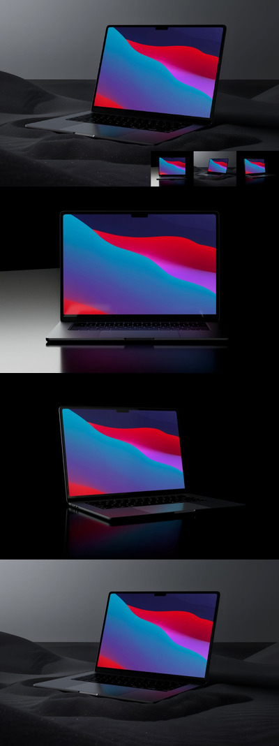 MacBook Air 样机套装 (PSD)