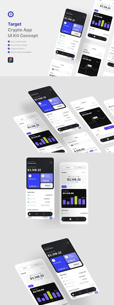 加密应用App Ui Kit (FIG)