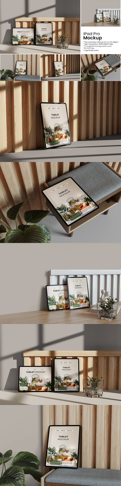 iPad Pro 样机 (PSD)