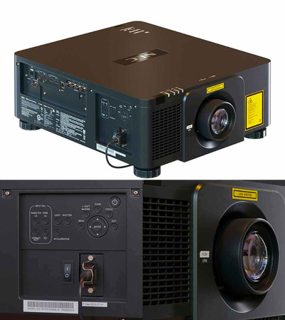 NEC NP-PX1005QL-B 激光投影仪3D模型（OBJ,MAX）