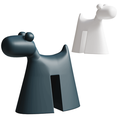 Serralunga Doggy塑料狗凳3D模型（OBJ,FBX,MAX）