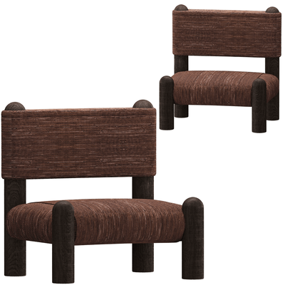 Modenature MILLER休闲椅3D模型（OBJ,FBX,MAX）