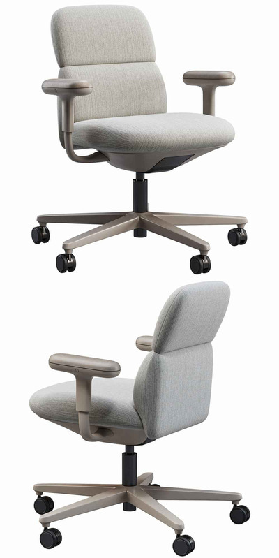 Herman Miller Asari Mid办公椅 转椅3D模型（OBJ,FBX,MAX）