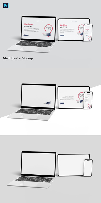 多设备模型 (PSD,PDF)