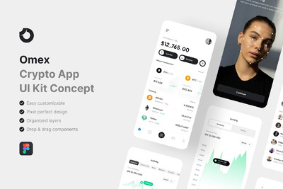 加密应用App UI Kit (FIG)