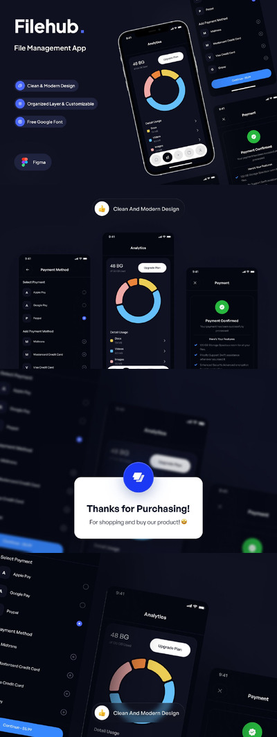 金融App升级计划APP UI KIT (FIG)