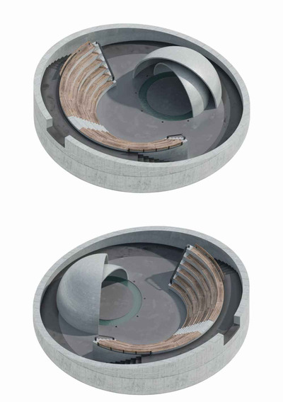 露天剧场3D模型（OBJ,FBX,MAX）