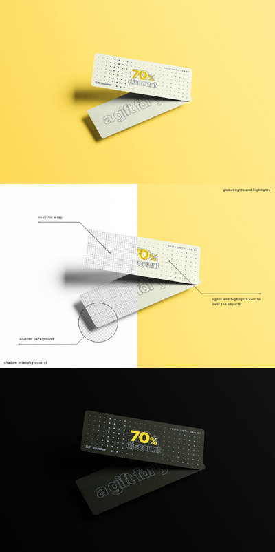 简单的凭证样机(PSD)