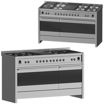 SMEG A5-8燃气灶3D模型（OBJ,FBX,MAX）