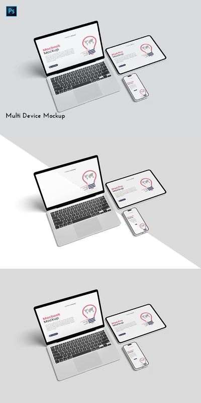 多设备模型 (PSD,PDF)