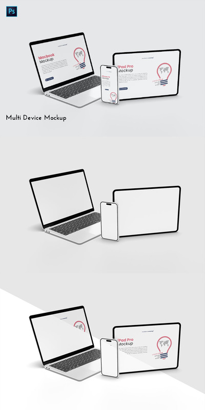 多设备模型 (PSD,PDF)