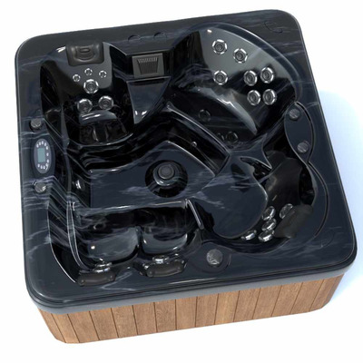 Jacuzzi AURORA水疗池 按摩浴缸3D模型（FBX,MAX）