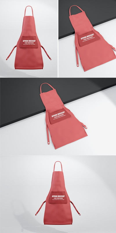 围裙样机 (JPG,PDF,PSD)