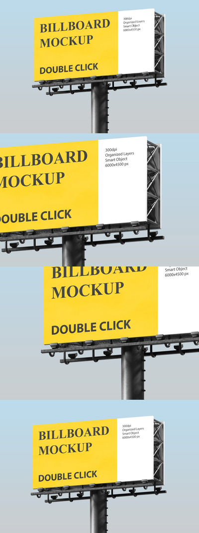 广告牌样机 (PSD)