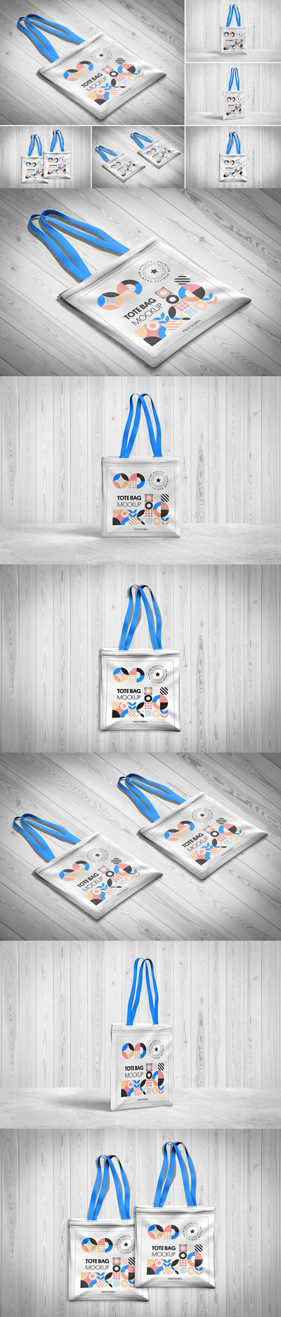 帆布手提袋样机 (PSD)