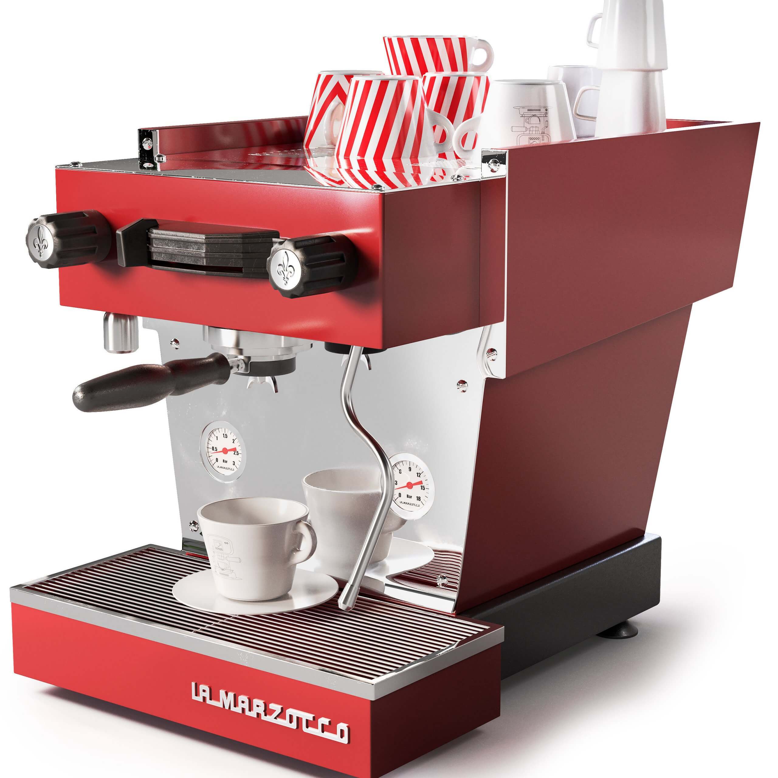 La Marzocco Micra咖啡机3D模型（FBX,MAX）