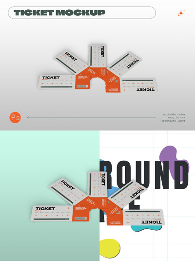 门票样机 (PSD)