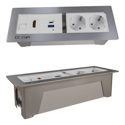 Donel DDSB8IN内置插座3D模型（OBJ,FBX,MAX）